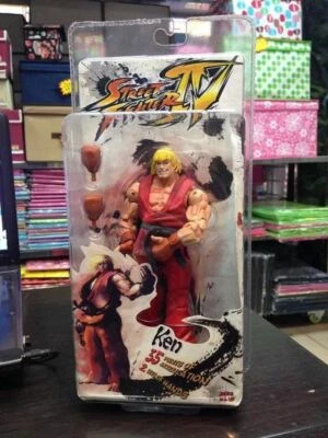 Nueva figura de acción Capcom Street Fighter IV Red Ken con caja Foto 1 de 4