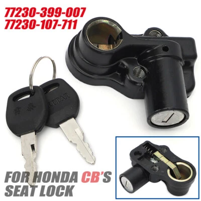 For Honda Seat Lock Assembly CT70 MT125 CB400 500 550 650 750 125S GL1100 XL175 - Image 1 of 4