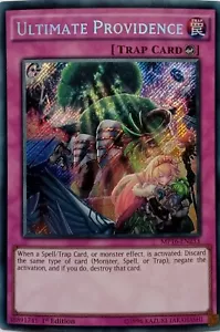 MP16-DE233 ULTIMATIVE VORSEHUNG SECRET RARE 1.AUFLAGE YuGiOh KARTE - Bild 1 von 1