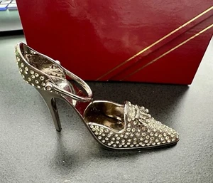 JUJU PALAIS ROYAL mit SWAROVSKI KRISTALLEN Sammlerstück High Heel Schuh - Bild 1 von 5