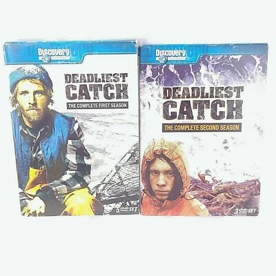Deadliest Catch DVD Season 1 And 2 Complete Sets - Image 1 of 4