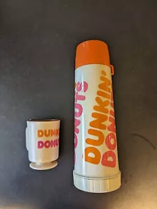 VTG 1980's VINTAGE Dunkin Donuts THERMOS King Seeley And Coffee Shop Mug - Picture 1 of 6