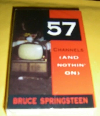 Bruce Springsteen 57 Channels / Part Man Part Monkey US Cassette Single Sealed - Image 1 of 2