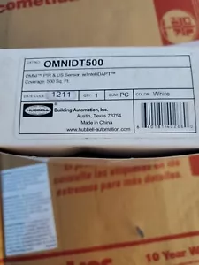 HUBBELL CONTROL SOLUTIONS OMNIDT500 OMNI PIR / Ultraschallsensor - Bild 1 von 4