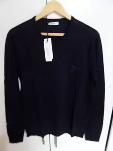 Gianni Versace DEEP BLUE SWEATER JUMPER, Logo ,New Colletion L Party,NEW !!! - Picture 1 of 12