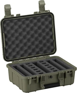 Condition 1 16" Medium Waterproof Hard Gun Case, Model 179, 4 Pistol Slots 12 Ma - Picture 1 of 13