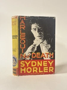 Harlekin des Todes. Sydney Horler. 1937 frühe Ausgabe Thriller im Schutzumschlag - Bild 1 von 4