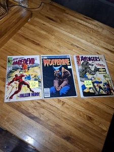 Raro lote de cómics de Wolverine #3 serie limitada Daredevil Avengers - Imagen 1 de 6