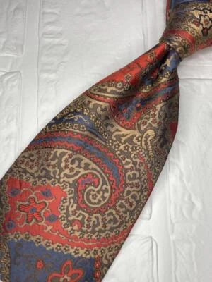 Christian Lacroix Paris Genuine Luxury Necktie Tie Mens ALL SILK Multicolor #73 - Image 1 of 4