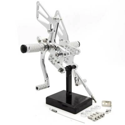 Para Suzuki GSXR600 GSXR750 GSXR1000 CNC reposapiés estriberas GP Foto 1 de 4