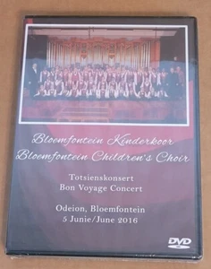 BLOEMFONTEIN KINDERKOOR CHILDREN'S CHOIR (DVD) BON VOYAGE CONCERT JUNE 2016 - Picture 1 of 2
