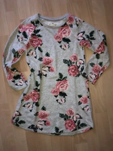 Kleid langarm Blumen Größe 122/ 128 - Bild 1 von 3