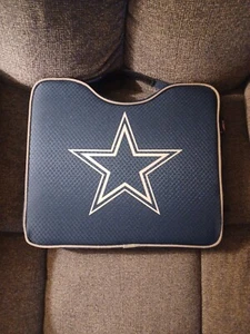 Used Dallas Cowboy Bleacher Cushion Navy - Picture 1 of 6