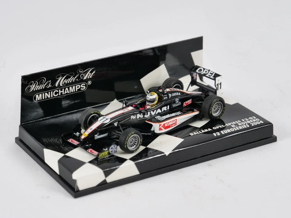 Minichamps 1/43 Dallara Opel-Spiess F3-03 Rosberg F3 Euroseries 2004 400 040311 - Immagine 1 di 4