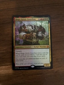 Hugs, Grisly Guardian Bloomburrow Foil - Picture 1 of 2
