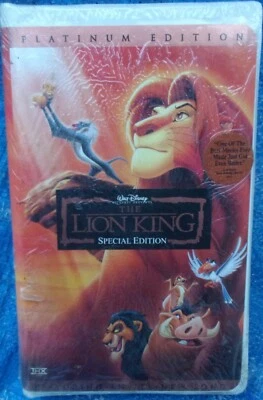 Disney The Lion King Special Edition VHS Video Factory Sealed Buena Vista VTG - Image 1 of 4