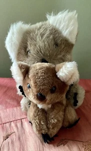 Lot R Dakin Vintage 1978  Koala Bear 6” & Knickerbocker 9” Plush Stuffed Animal - Picture 1 of 5