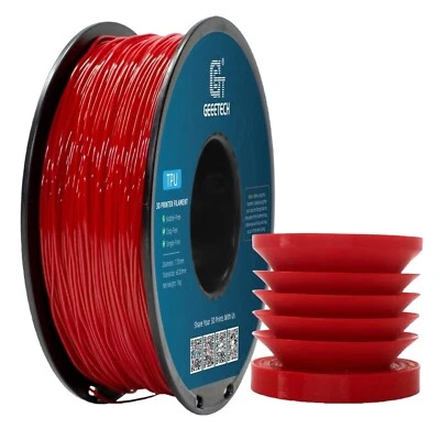 1kg/Roll GEEETECH TPU Filament Solid Color 1.75mm Flexible 3D Printer Filament - Image 1 of 4