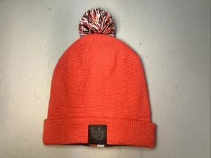2024 Waffle Knit Utah Utes Under Armour Pom Knit Beanie - NWOT - Picture 1 of 5