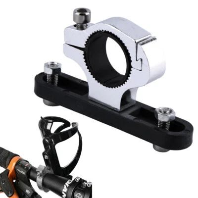 Bike Water Cup Bottle Cage Holder Clamp Bicycle Handlebar Bracket Mount Adapter - Image 1 of 4