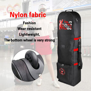 Travel Golf Aviation Bag with Wheels Golf Club Case Cover Storage Pouch Outdoor