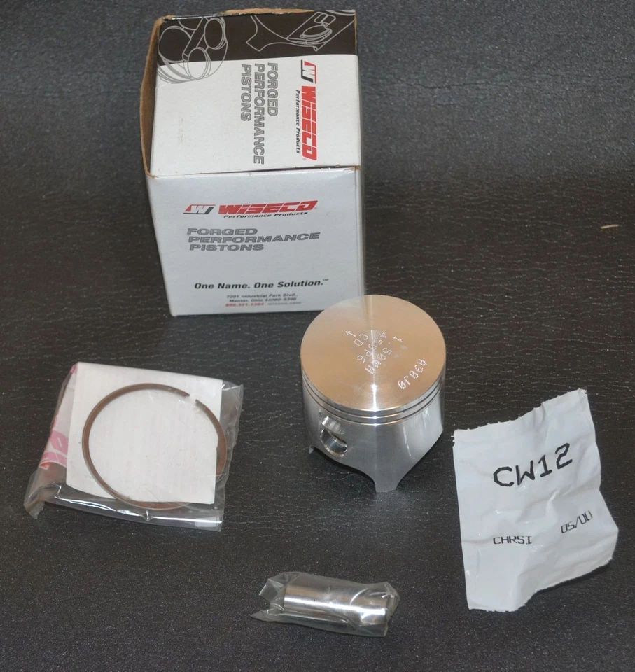 WISECO 457M05050 FORGED PISTON RINGS YAMAHA YZ80 1.5mm OVERBORE 50.50mm 457p6 - Image 1 of 1
