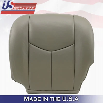 GMC Yukon Sierra 2003 2004 2005 2006 cubierta de asiento inferior del conductor térmica vinilo gris Foto 1 de 4