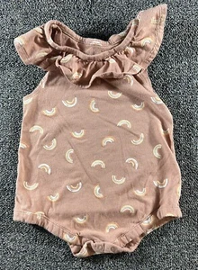 Grayson Mini 18m Mädchen Baby Pullover Regenbogen Print Rüschen - Bild 1 von 3
