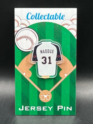 Atlanta Braves Greg Maddux jersey lapel pin-Classic ATL Collectable Cover