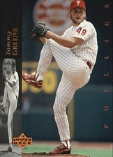 1994 Upper Deck Philadelphia Phillies Baseball Card #203 Tommy Greene