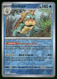 Drednaw Reverse Holo 044/142 SV07: Stellar Crown Pokemon - Picture 1 of 2