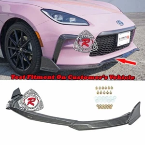 Fits 22-25 Toyota GR86 TM-Style Front Lip (Carbon Fiber) - Picture 1 of 9