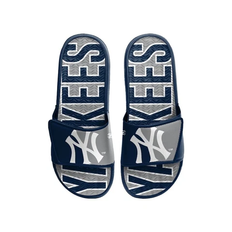 MLB New York Yankees Team Logo Shower Gel Slide Sandals Cover
