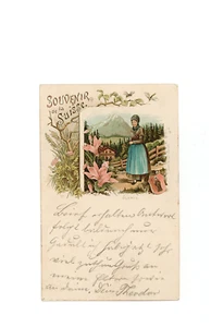 Ansichtskarte Litho Souvenir de la Suisse Glaris AK /11 - Bild 1 von 1