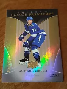 2018-19 Trilogy Anthony Cirelli #59 Rookie Premieres 850/999 Tampa Bay Lightning - Picture 1 of 1