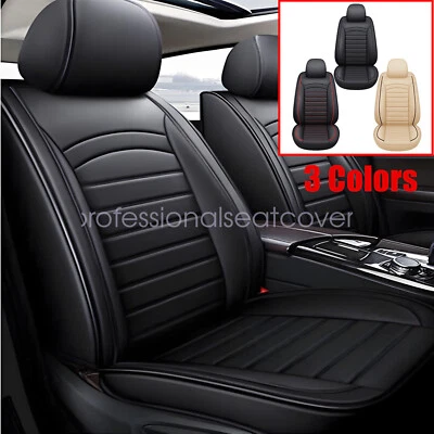 Faux Leather 5-Seats Car Seat Cover Cushion FULL SET For Land Rover Range Rover - Image 1 of 4