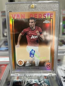 Robin Van Persie Manchester United Auto/25 Topps Cromo 2025 - Imagen 1 de 1