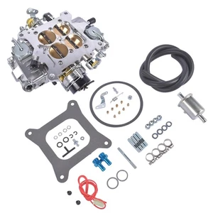Carburador de aluminio 850CFM de diámetro cuadrado de 4 barriles estrangulador eléctrico serie Street - Imagen 1 de 12