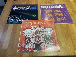 Tom Lehrer Lp x 3 , an evening with, songs by and that was the year near mint - Foto 1 di 9