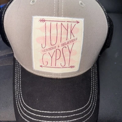 Women's Junk Gypsy Trucker Hat Dirt Road Dreamer Cap Country Cowgirl Western  - Image 1 of 2