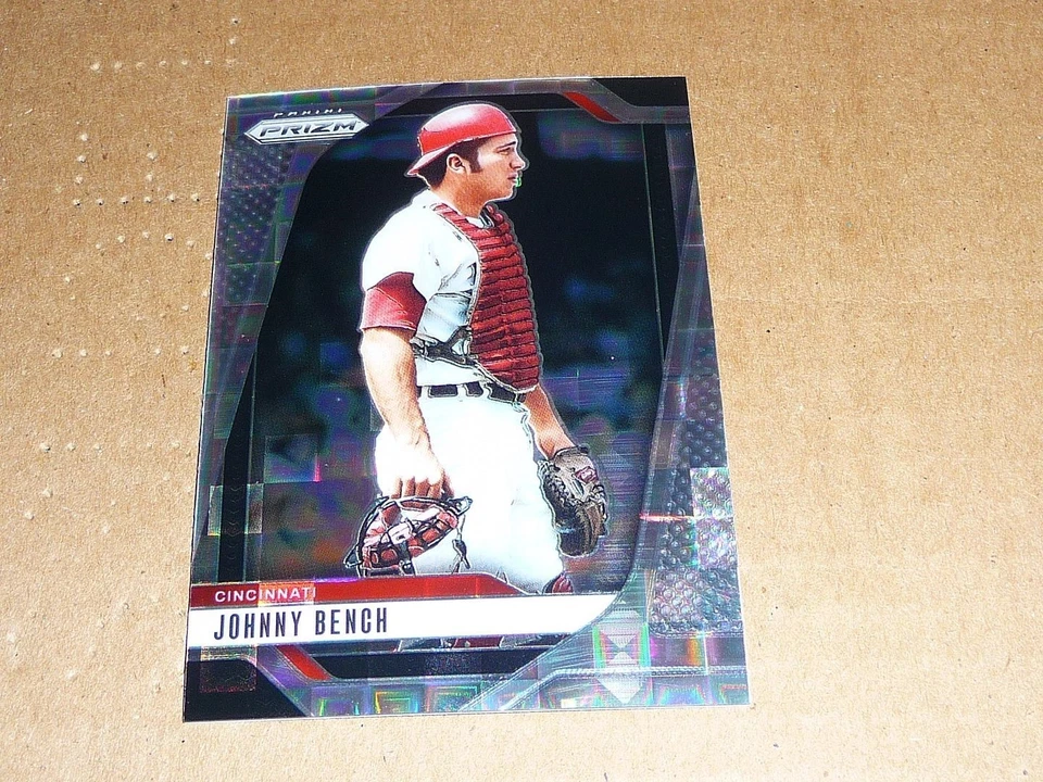 Juego de caja premium Panini Prizm 2025 Pandora/199 Johnny Bench Reds #17 Foto 1 de 1