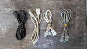 🔌 4x Verlängerung Kaltgerätekabel, C13 (Stecker) auf C14 (Buchse) - Bild 1 von 2