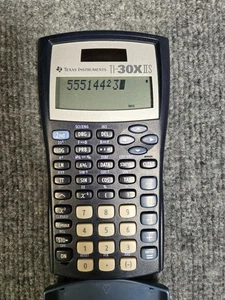 Texas Instruments TI-30X IIS Scientific Calculator Blue Dual Power Tested - Picture 1 of 3