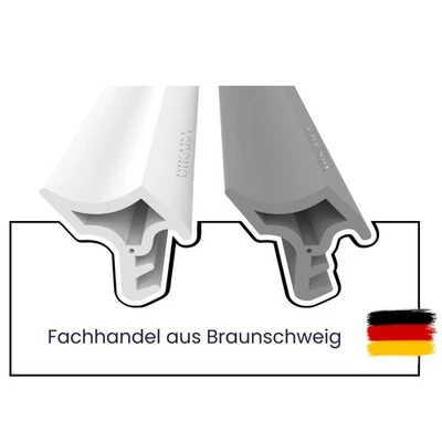 DIKARA (3,99€/m) Stahlzargendichtung Stahlzarge Dichtung Türdichtung Zimmertür 25m