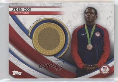 2021 US Olympic & Paralympic Team and Hopefuls USA Memorabilia Pieces J'Den Cox - Image 1 of 2