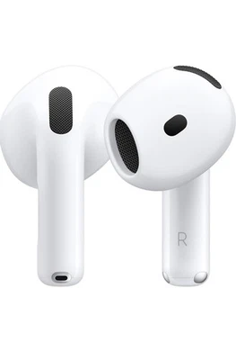 Apple AirPods 4 White with ANC In Ear Headphones MXP93LL/A - Image 1 of 2