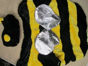 Hunde Hummel Kostüm 2-teilig Größe Medium 16" weicher Verschluss - Bild 1 von 8