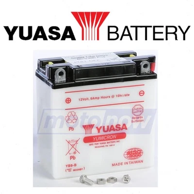 Yuasa Yumicron Battery for 2009-2011 Aprilia Scarabeo 100 - Electrical ig Foto 1 de 4