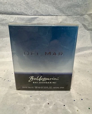 RARO Del Mar Baldessarini Masculino Eau de Toilette Spray 3,0 oz/90 ml Fórmula Vintage, Caixa Selada - Imagem 1 de 4