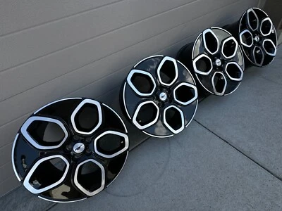 20" FORD MUSTANG MACH E GT OEM FACTORY STOCK WHEELS RIMS 5X108 EV FOCUS BLACK - Image 1 of 4